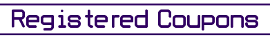 Coupon Codes and Promotion Codes for online stores